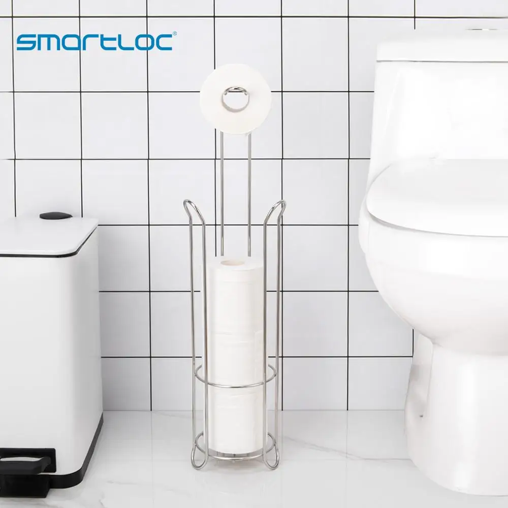 Smartloc S/S duży stojak uchwyt na papier toaletowy