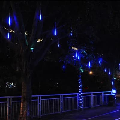Panel Słoneczny Meteor – Deszcz Światła LED do Ogrodu