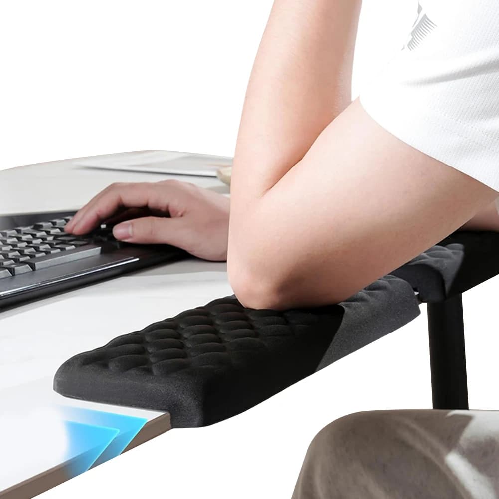 Ergonomiczna podkładka pod nadgarstek i łokieć – podpórka do klawiatury