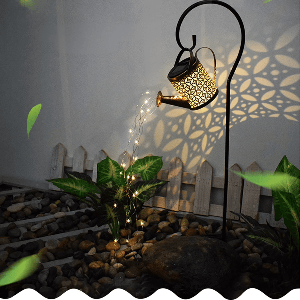 Lampa Ogrodowa LED w Kształcie Konewki – Magia Światła w Twoim Ogrodzie